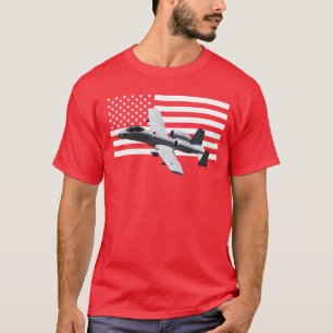 A10 A10 Thunderbolt Warthog Brrrt Shark mouth  T-Shirt