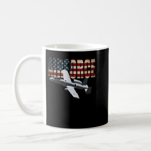 A10 A_10 Thunderbolt Warthog Brrrt Shark mouth    Coffee Mug