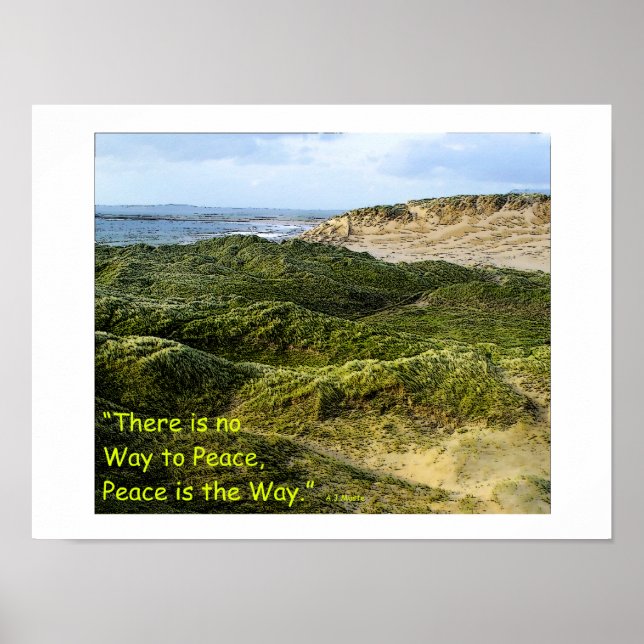 A10 "Peace is the Way" Poster (Front)