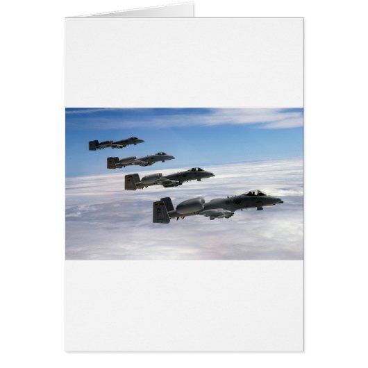 A10 Thunderbolt II Cards (Front)