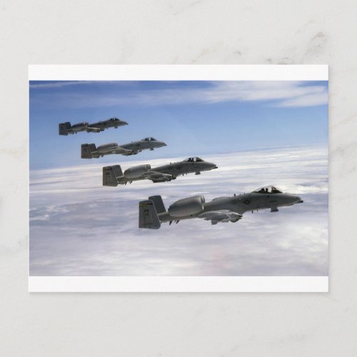 A10 Thunderbolt II Postcard