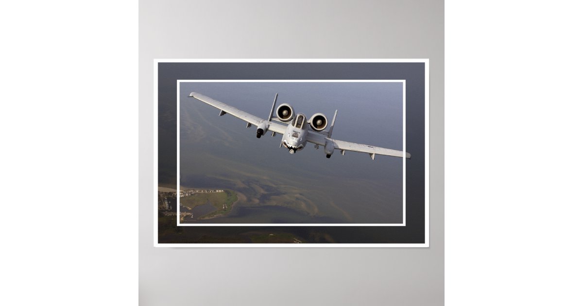 A10 Thunderbolt Poster | Zazzle