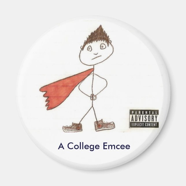 A1, A College Emcee Magnet (Front)