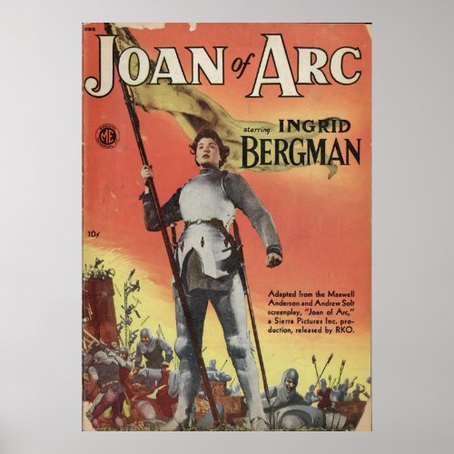 A1 Comics 021  Joan Of Arc nn Poster