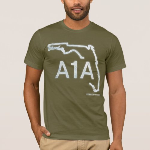 A1A Caostal Highway T_Shirt