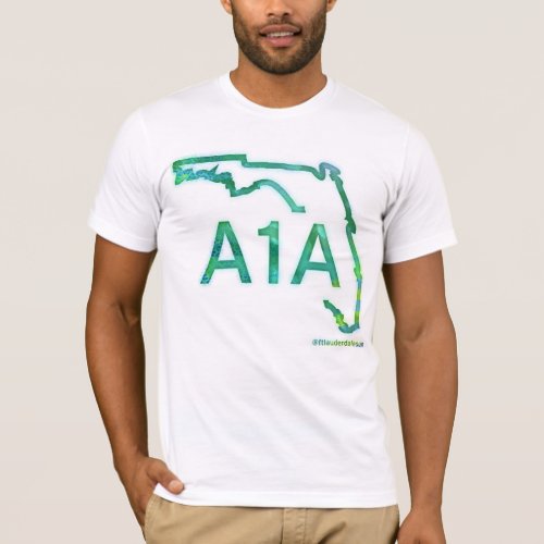 A1A Floridas Scenic Highway T_Shirt