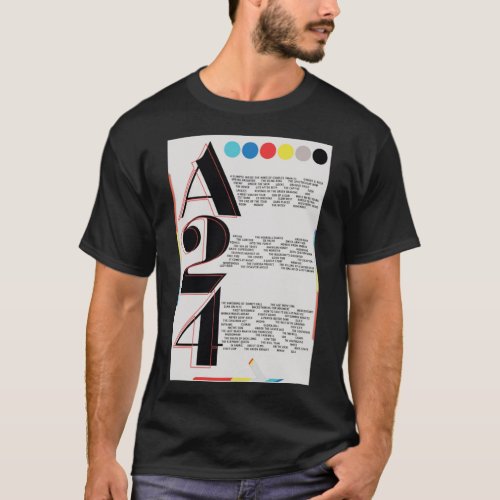 A24 Film Poster T_Shirt