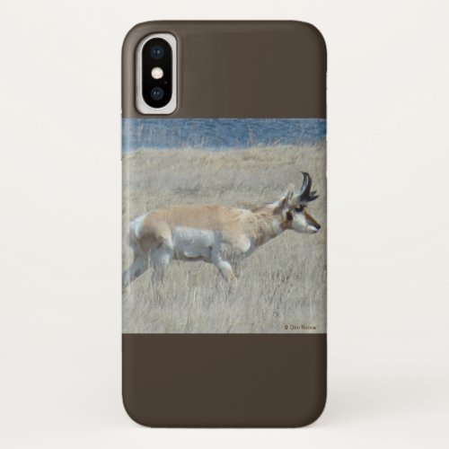 A25 Pronghorn Antelope iPhone X Case