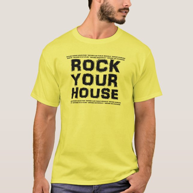 A26 ROCK YOUR HOUSE Rally Shirt (men) (Front)
