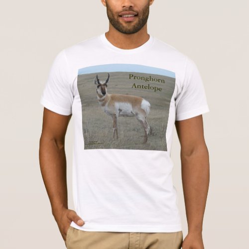 A28 Pronghorn Antelope Buck T_Shirt