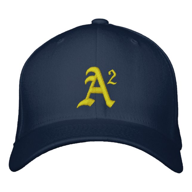 A2 MICHIGAN EMBROIDERED BASEBALL HAT (Front)
