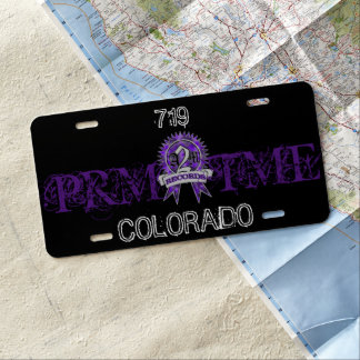 A2M "PrimeTime" License Plate