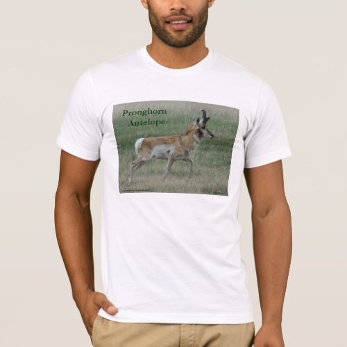A32 Pronghorn Antelope Buck T_Shirt