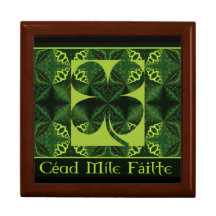 A33 Kaleidoscopic Shamrock - CÉAD MÍLE FÁILTE.Box2