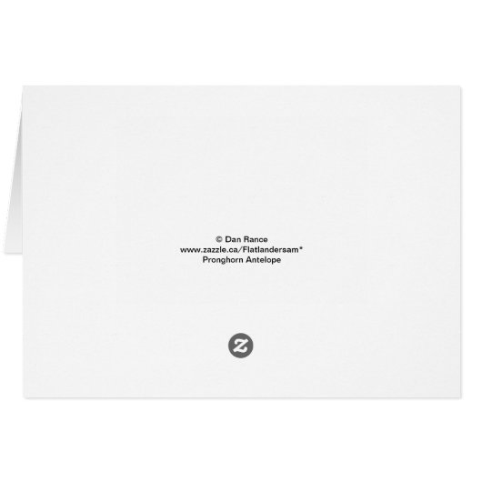 A36 Pronghorn Antelope Big Buck (Back Horizontal)