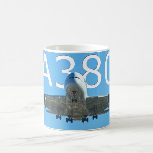 A380 AIRLINER COFFEE MUG