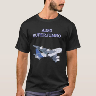 A380 Super Jumbo Airplane Adult Kids Children Plan T-Shirt