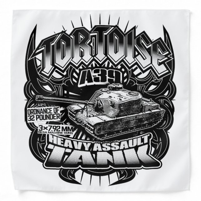 A39 Tortoise Bandana Bandana (Front)