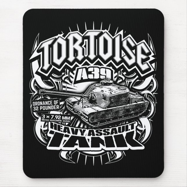 A39 Tortoise Mouse Pad Mousepad (Front)
