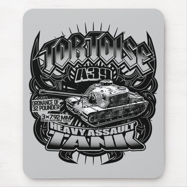 A39 Tortoise Mouse Pad Mousepad (Front)