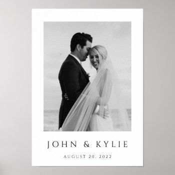 A3 Size - Personalize Wedding Anniversary Poster by MalaysiaGiftsShop at Zazzle