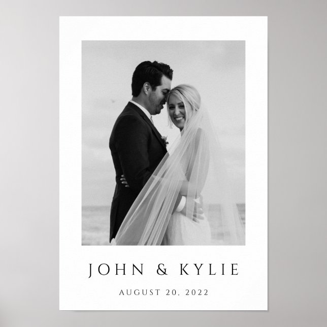 A3 SIZE - Personalize Wedding Anniversary Poster (Front)