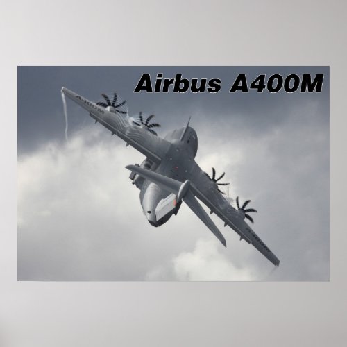 A400M in action Poster