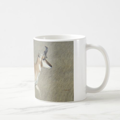 A44 Pronghorn Antelope Buck Coffee Mug
