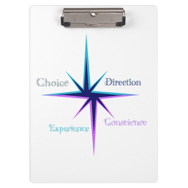 A4 acrylic leaf block holder clipboard (Front)