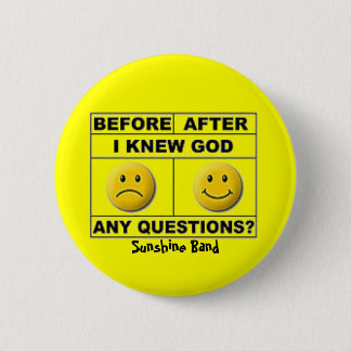 A5018D-md, Sunshine Band Pinback Button