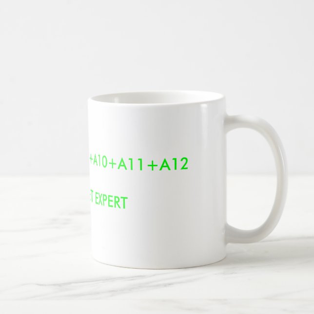 A5+A6+A7+A8+A9+A10+A11+A12SPREADSHEET EXPERT COFFEE MUG (Right)