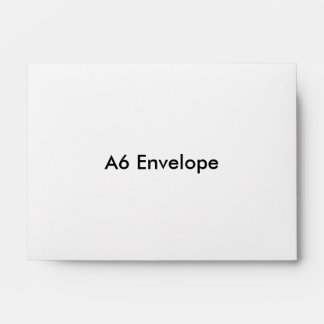 A6 Greeting Card Envelope