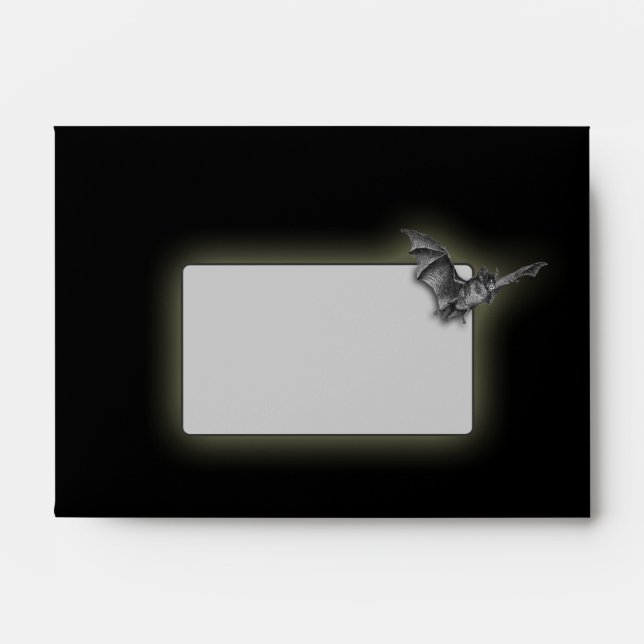 A6 Halloween Invitation Envelope (Front)