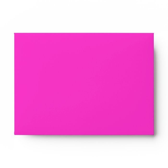 A6 Hot Pink and Black Color Combo Envelopes