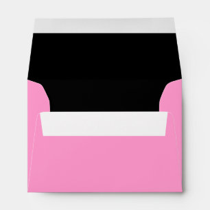 A6 Pink and Black Color Combo Envelopes
