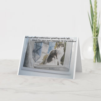 A6 watercolour greeting cards