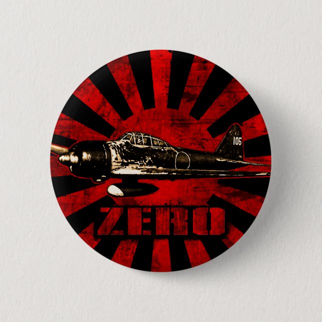 A6M Zero Button (Front)