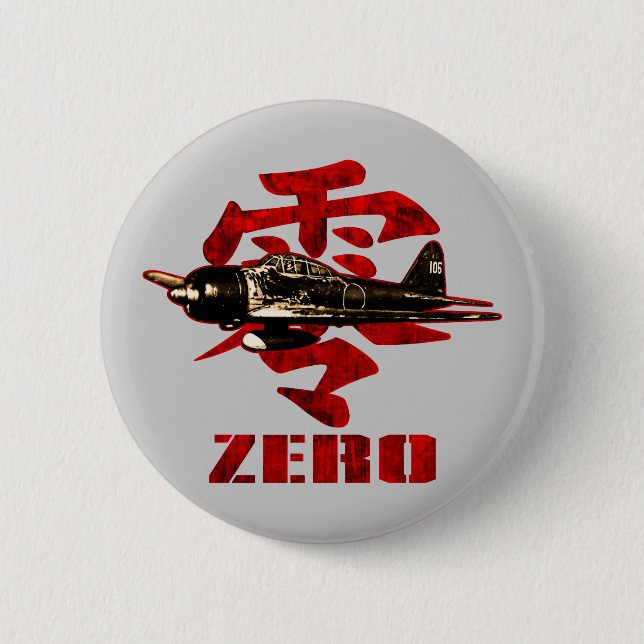 A6M Zero Button (Front)