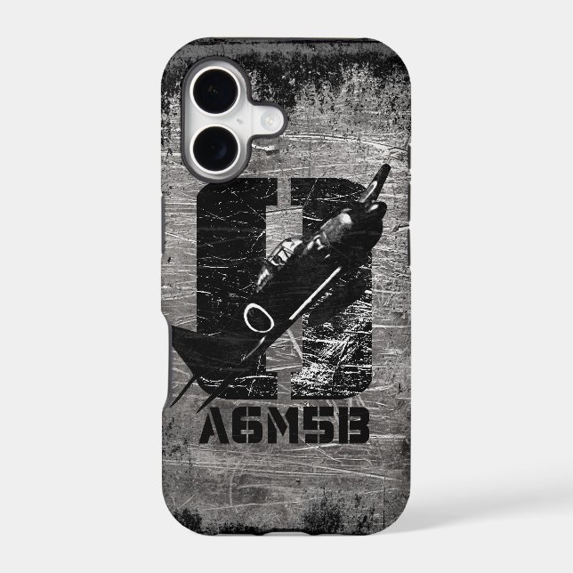 A6M Zero Iphone Case (Back)