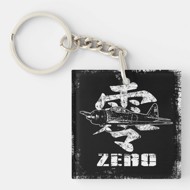 A6M Zero Keychain (Front)