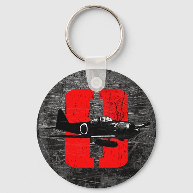 A6M Zero Keychain (Front)