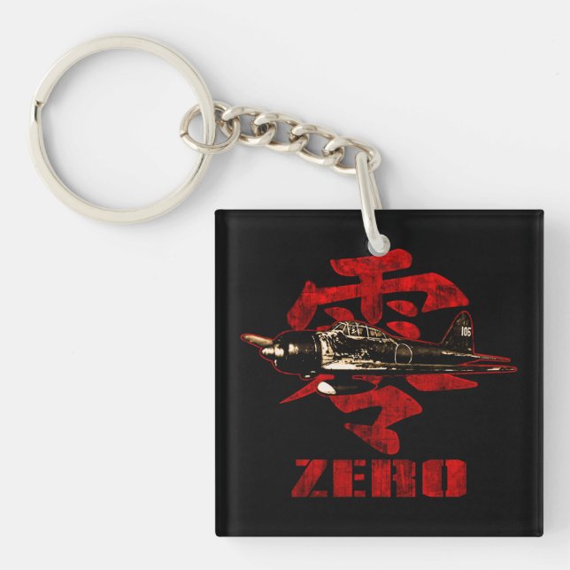 A6M Zero Keychain (Front)