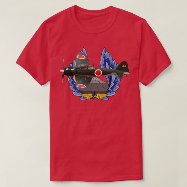 A6M Zero T-Shirt (Design Front)