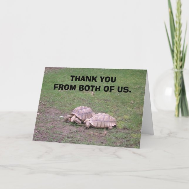 a75f, THANK YOU FROM BOTH OF US. (Front)