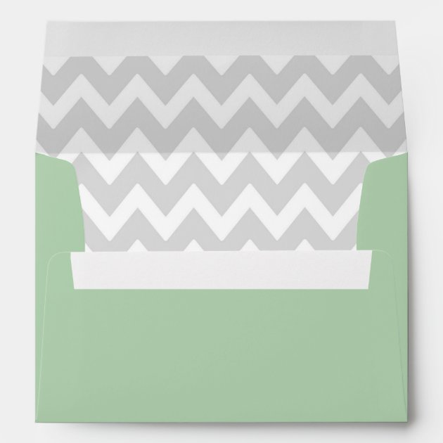 sage green envelopes