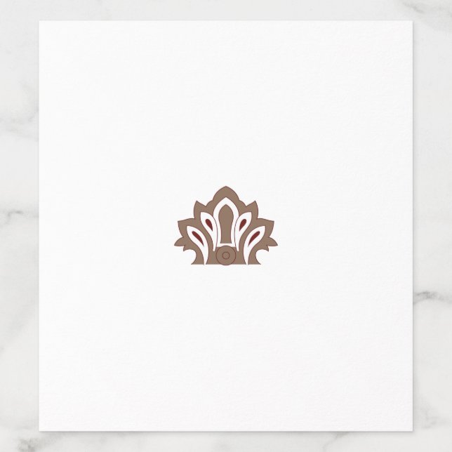 A7 Envelope Liner | Elegant Ornamental Design (Design)