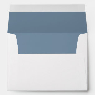 A7 Wedding Envelopes (Dusty Blue) Return Address
