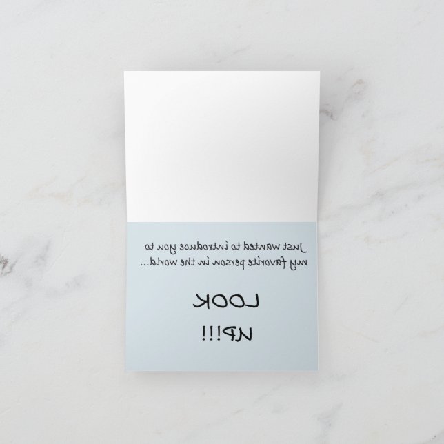 A 101 - Mirror Card - My Favorite Person (Inside)