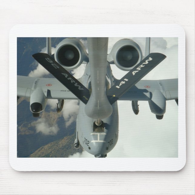 A-10 Being refueled by KC-135 Mouse Pad (Front)
