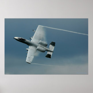 A-10 High Speed Maneuvers Poster